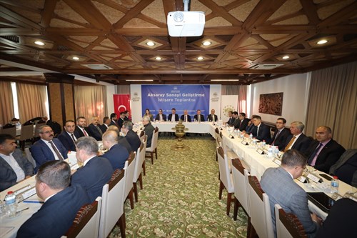 Aksaray Sanayi Geliştirme Toplantısı