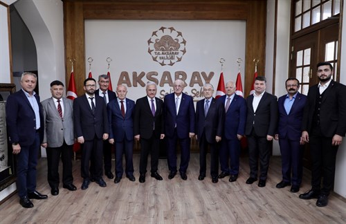 T.B.M.M 27. Başkanı İsmail Kahraman Aksaray’da